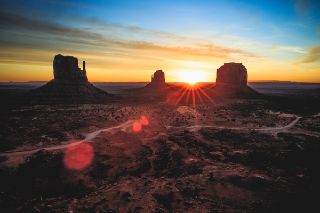 Sundown in the Grand Canyon